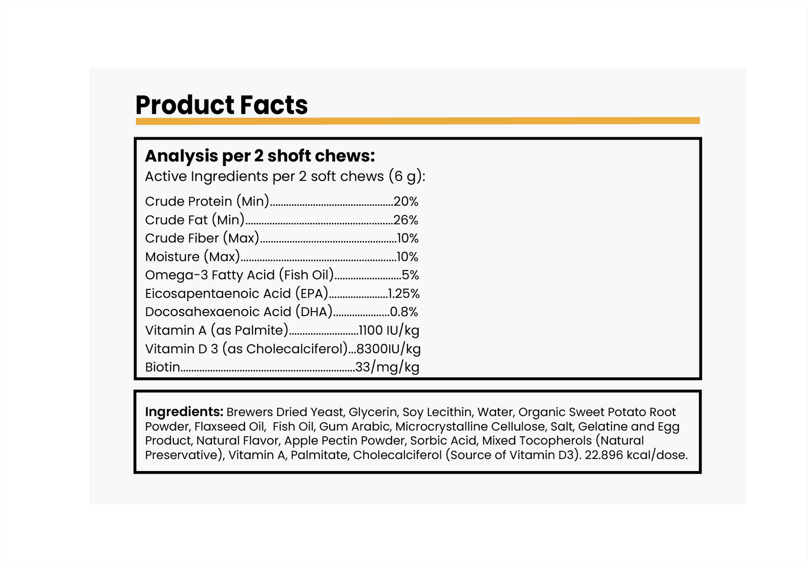 GLOW - Daily Skin & Coat Care